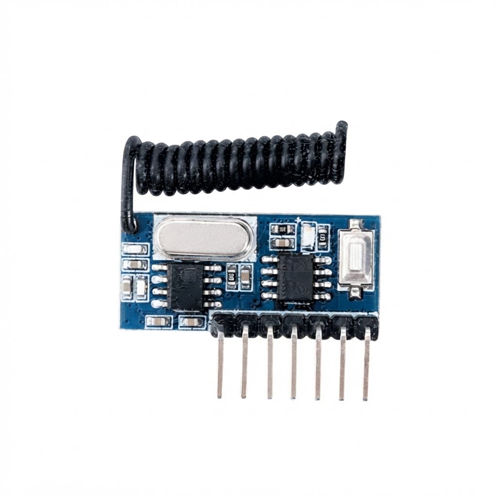 Qiachip Wireless 433Mhz RF Module Receiver Remote Control Built-in Learning Code 1527