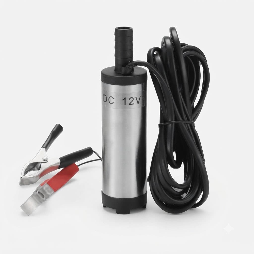 DC 12V Electric Submersible Pump Stainless Steel 12L/min
