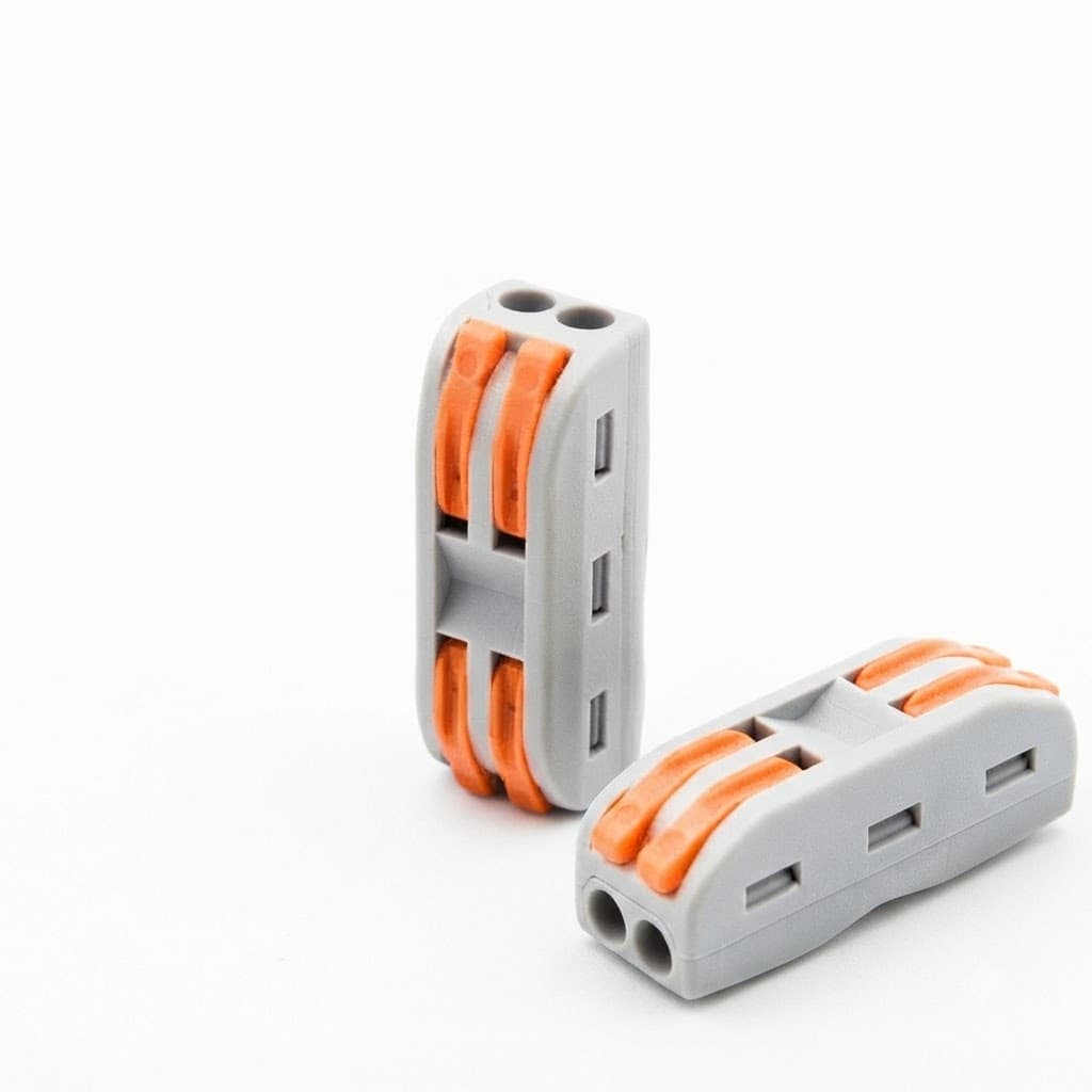 PCT-222 β Quick Connector 4 Terminal 2 In-2 Out Lever Wire Connector