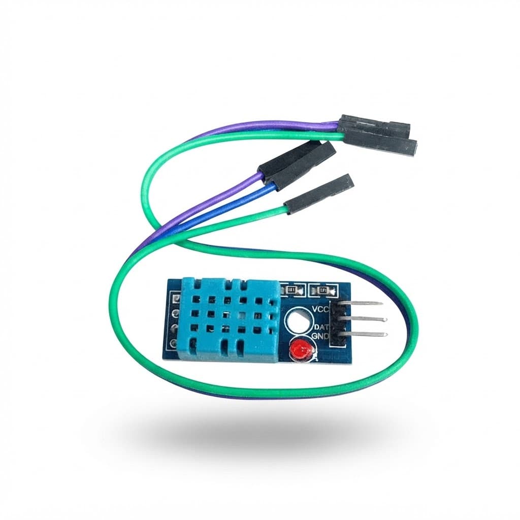 DHT11 Temperature And Humidity Sensor Module with LED