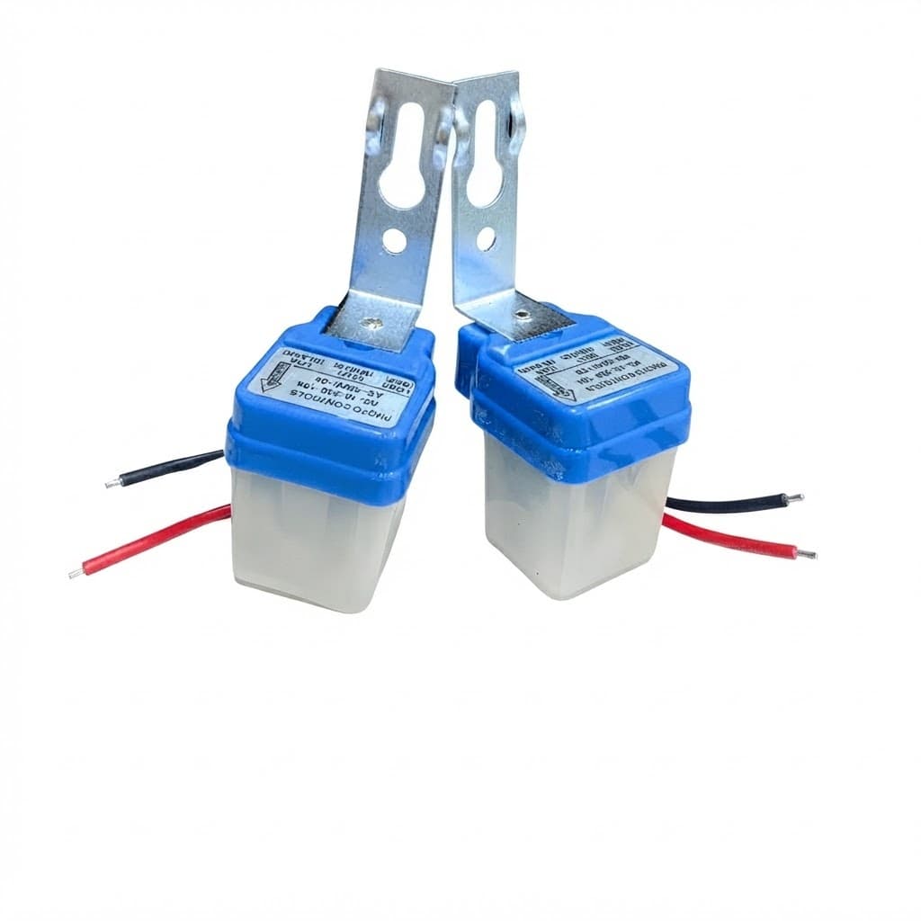 DC Automatic On/Off Photocell Street Lamp Light Switch Controller AC 220V