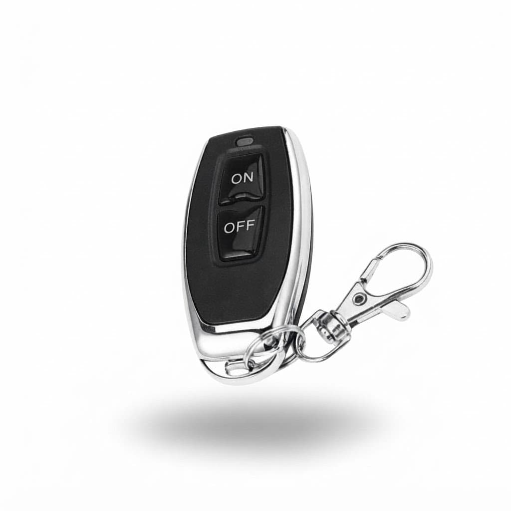 Rf 433 mhz 2 Button On-Off Remote With EV1527 Learning Code