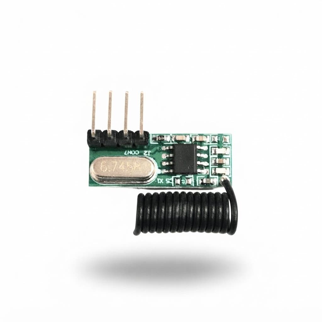 433MHz RF Wireless Receiver MODULE GREEN 4pin