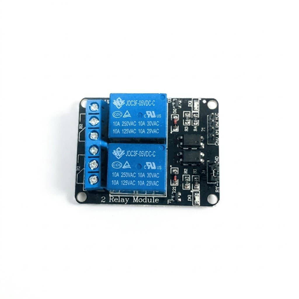 2 Channel 5V Relay Module with Optocoupler