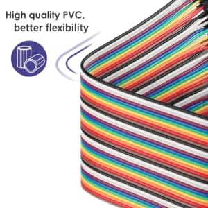 Male to Male Jumper Wires 40Pin 20cm