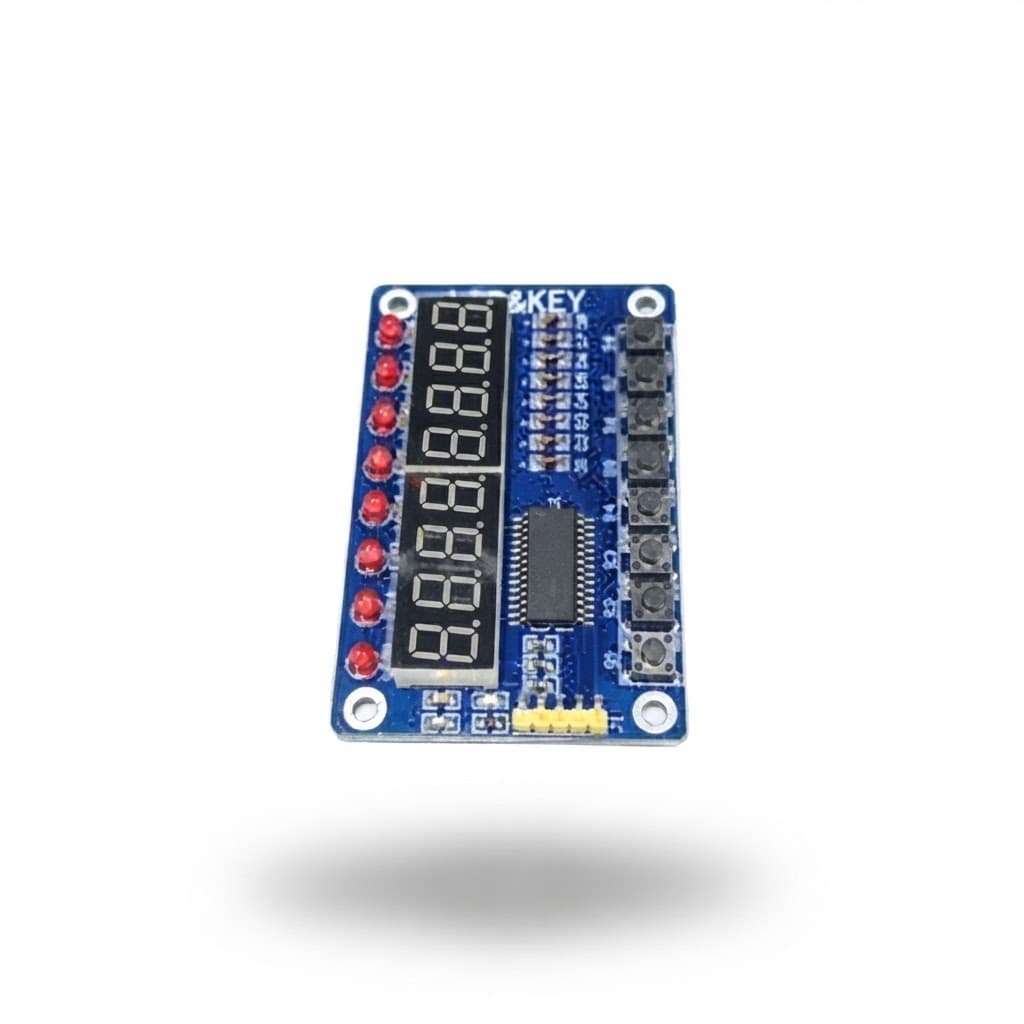 TM1638 8-Bit Button Digital LED Display Module