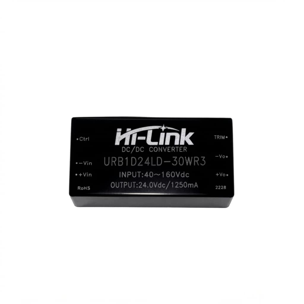 Hi-link in 40V-160V to 24V 30W Dc Dc Converter